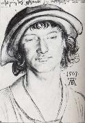 Albrecht Durer Young man with a cap oil painting picture wholesale